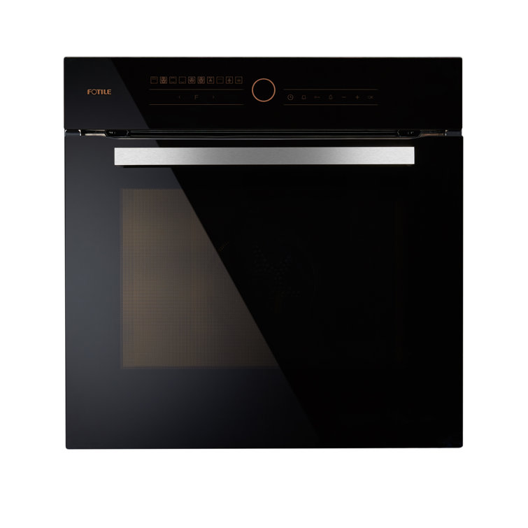 FOTILE 24" 2.47 Cubic Feet Electric Wall Oven with Soft Close Door